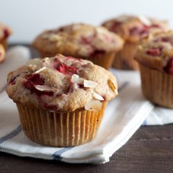 Strawberry-Almond Muffins