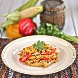 Southwestern Chipotle Chicken Pasta