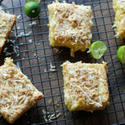 Coconut Key Lime Bars