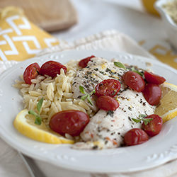 Baked Greek Tilapia
