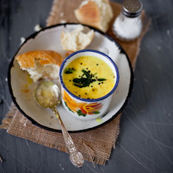 Chickpea Yogurt Soup
