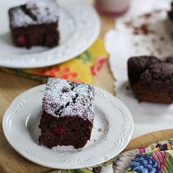Gluten Free Blackberry Brownies