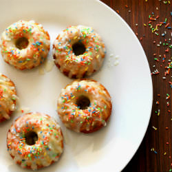 Funfetti Mini Bundt Cake