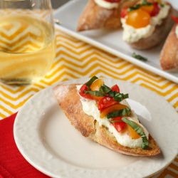 Crostini with Whipped Feta