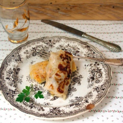 Rice Rolls with Chicken