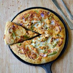 Aloo Gobi Pizza