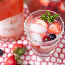 Pink Moscato Sangria