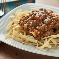 Creamy Italian Three-Meat Sauce