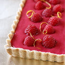 Raspberry Curd Tart