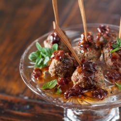 Kofta Meatballs with Sweet and Sour