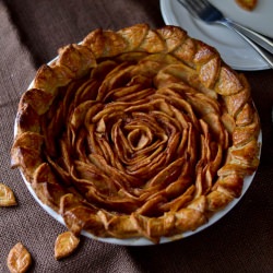 Open-Faced Designer Apple Pie