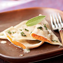 Sweet Potato Spice Ravioli