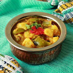Capsicum And Potato Kurma