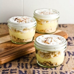 Lemon & Coconut Cream Pie in a Jar