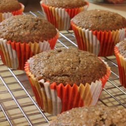 Blood Orange Wheat Germ Muffins