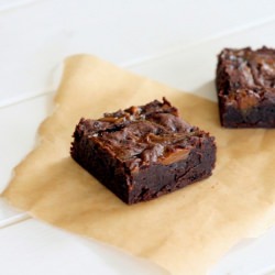 Salted Dulce De Leche Brownies