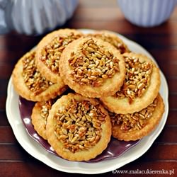 Sunflower Seeds Toffee Cookies
