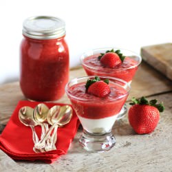 Strawberry Rhubarb Compote