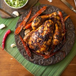 Ginger and Chili Roast Chicken