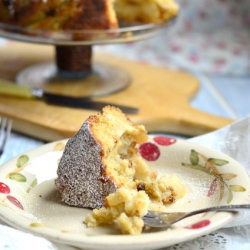 Brown Butter Pear Cake