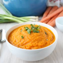Roasted Carrot Miso Soup