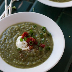 Zucchini and Broccoli Soup