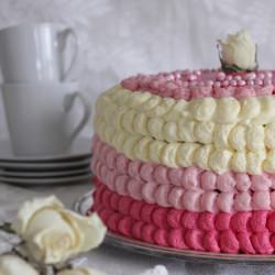 Pink Ombre Petal Cake