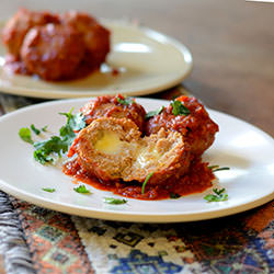 Mexican Stuffed Meatballs