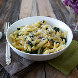 Pasta w/ Lemon, Butter, Garlic