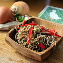 Soba Noodles with Veggies