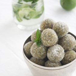 Raw Vegan Mojito Bites
