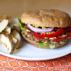 Vegan BBQ Burgers