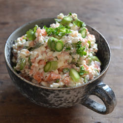 Salmon and Cottage Cheese Salad