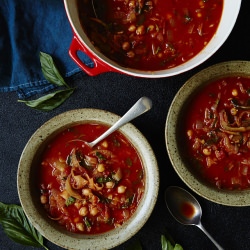 Spicy Tomato Soup with Fennel