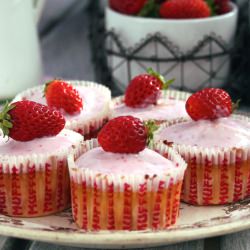 Strawberry Cupcakes