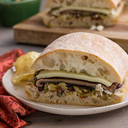 Grilled Portabella Muffuletta
