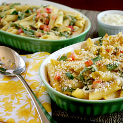 Vegan Penne with Spicy Rose’ Sauce