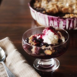 Mixed Berry Crumble