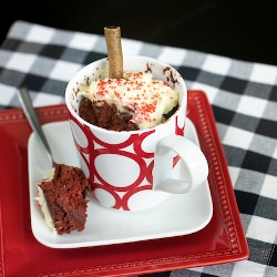 Red Velvet Mug Cake