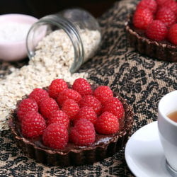 Chocolate Raspberry Tart