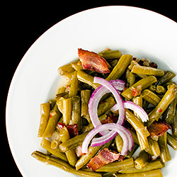 Southern Green Beans with Bacon