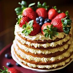 White Chocolate Shortcake