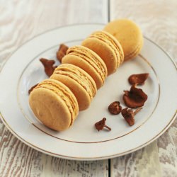 Candy Cap Mushroom Macarons