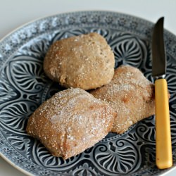 Sourdough Oat Bran Rolls