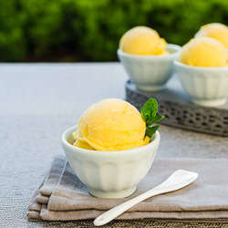 Mango Ginger Sorbet
