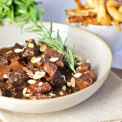 Fig and Almond Lamb Stew