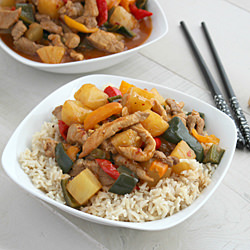 Sweet and Sour Pork with Pineapple