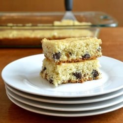 Chocolate Chip Blondies