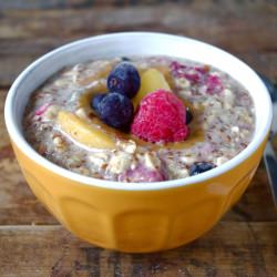 Fruity Overnight Quinoa & Oats