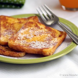 Eggless Cinnamon French Toast